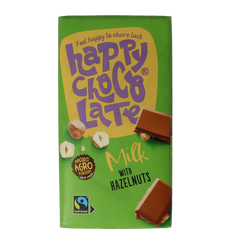 Happy Chocolate Milk hazelnut bio 200 Gram