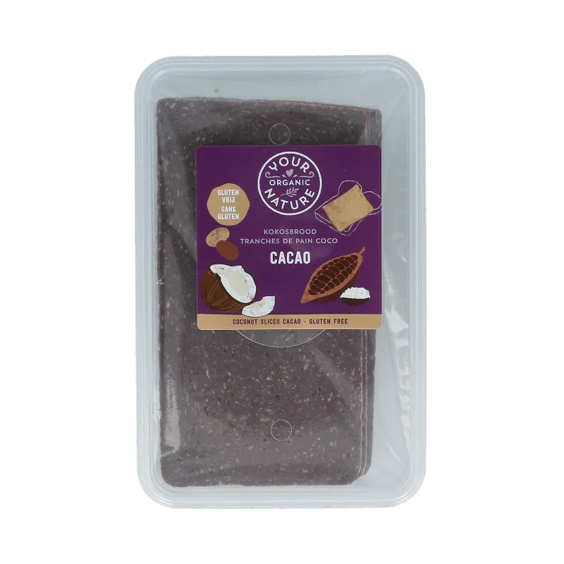 Your Organic Nature Kokosbrood cacao bio 225 Gram