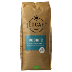 Biocafe Koffiebonen decafe bio 500.00 Gram