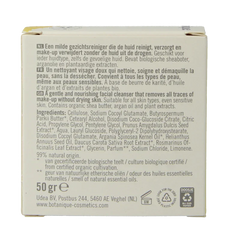 Botanique Face cleansing bar argan & amandel 50 Gram