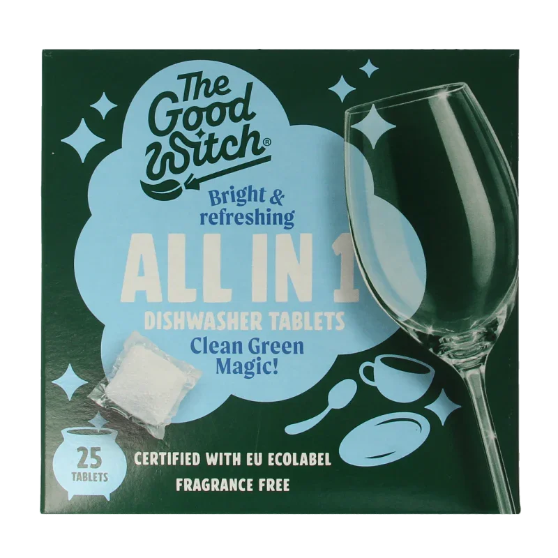 The Good Witch Vaatwastabletten 25 Stuks