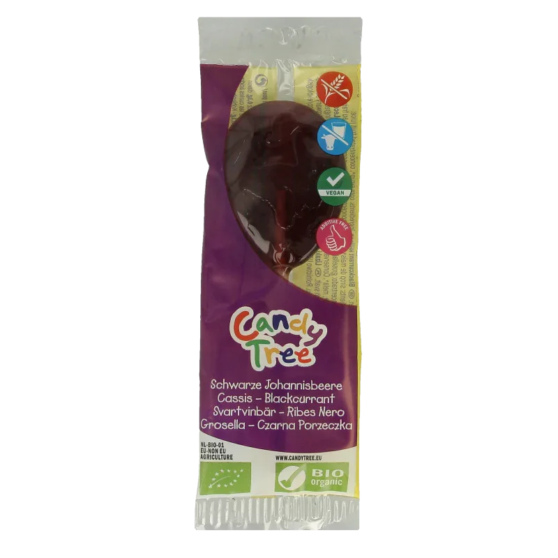 Candy Tree Cassis lollie bio 1 Stuks