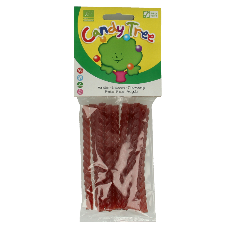 Candy Tree Aardbeikabels bio 75.00 Gram