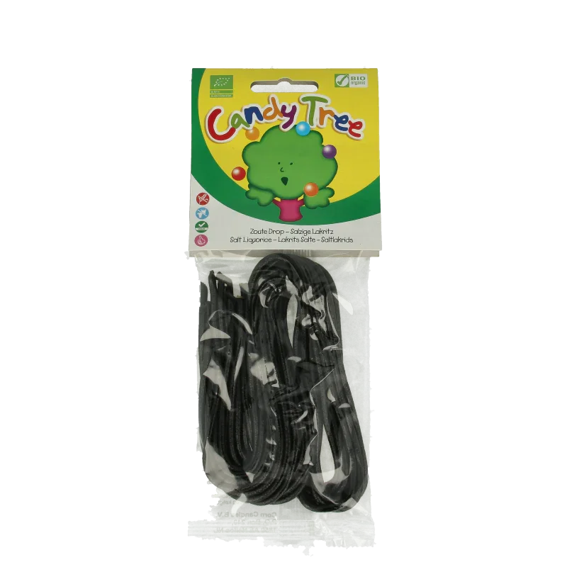 Candy Tree Dropveters zout glutenvrij bio 100 Gram
