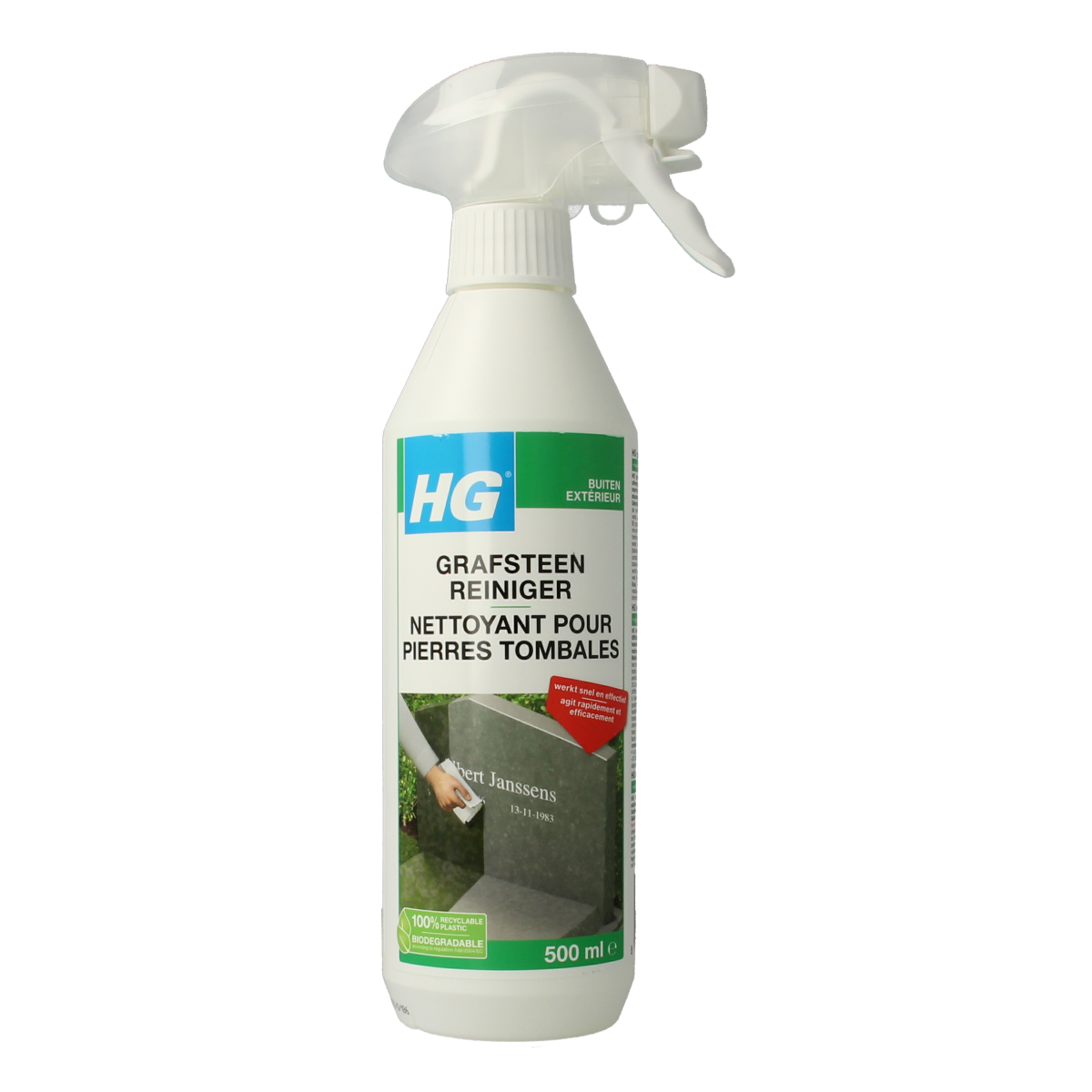 HG Grafsteenreiniger 500.00 Milliliter