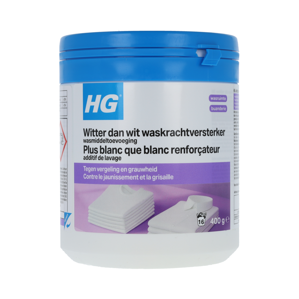 HG Witter dan wit waskrachtversterker 400.00 Gram