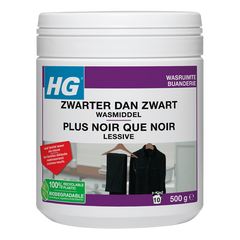 HG Wasmiddel zwarter dan zwart 500 Gram
