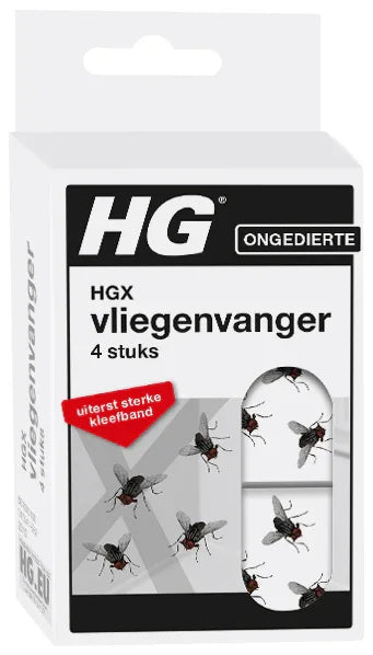 HG X vliegenvanger 4 Stuks