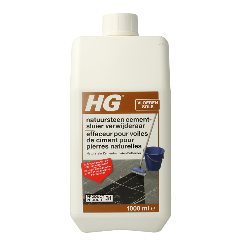 HG Natuursteen cementsluier verwijderaar 1 Liter