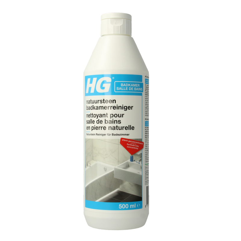 HG Natuursteen badkamer reiniger 500 Milliliter