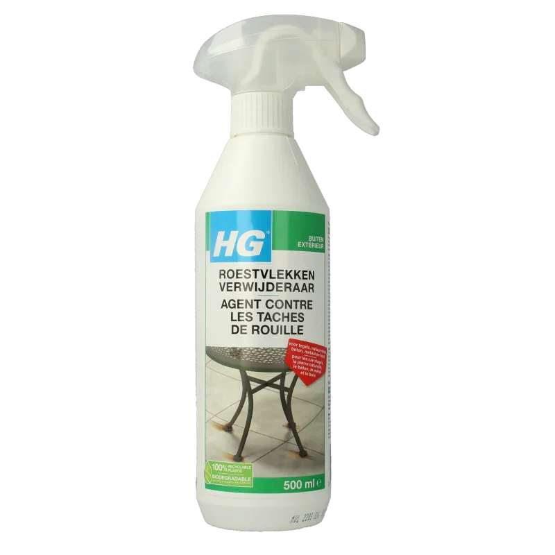 HG Roestvlekken verwijderaar 500 Milliliter