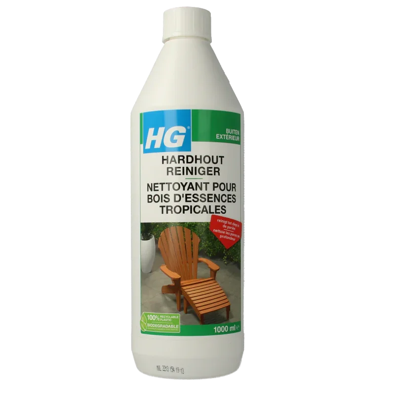 HG Hardhout reiniger 1.00 Liter