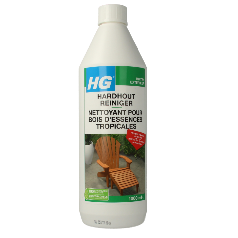 HG Hardhout reiniger 1 Liter