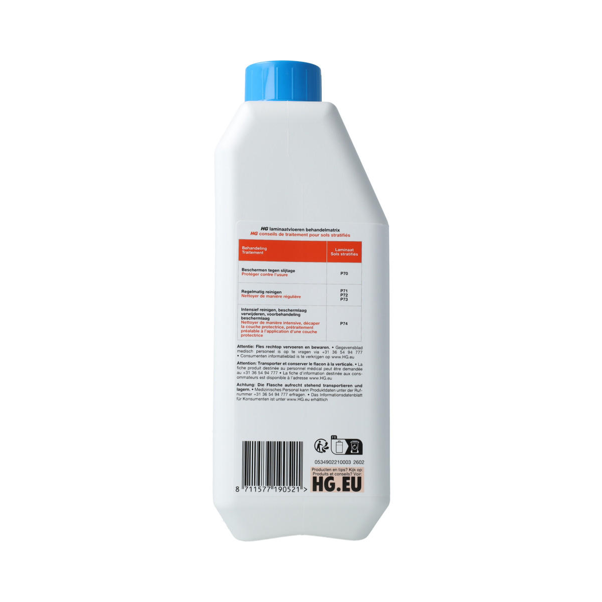 HG Laminaat reiniger 1.00 Liter