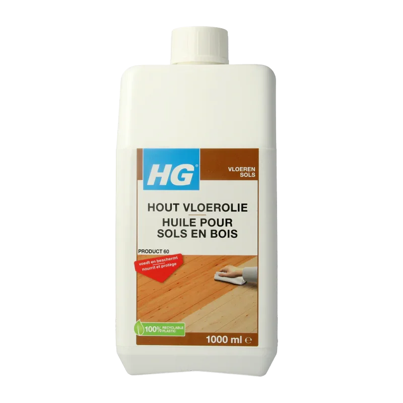 HG Hout vloerolie 1.00 Liter