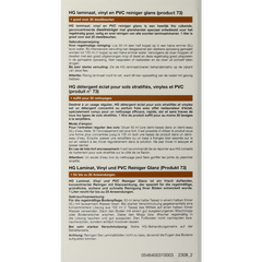 HG Laminaatreiniger glans 1 Liter