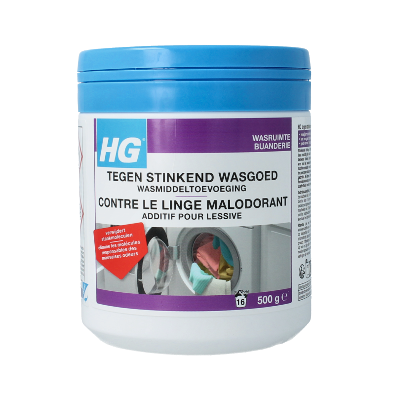 HG Wasmiddel stinkend wasgoed 500 Gram