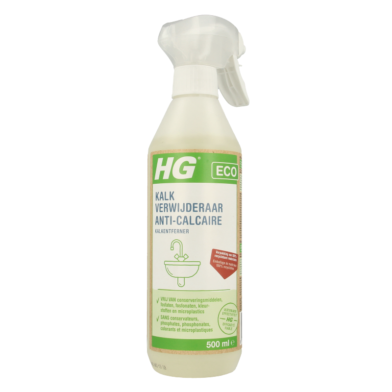 HG Eco kalkverwijderaar 500 Milliliter