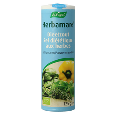 A Vogel Herbamare dieetzout natriumarm eko bio 125.00 Gram