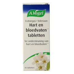 A Vogel Crataegus + valeriaan tabletten 80.00 Tabletten