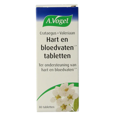 A Vogel Crataegus + valeriaan tabletten 80 Tabletten