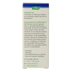 A Vogel Crataegus + valeriaan tabletten 80 Tabletten