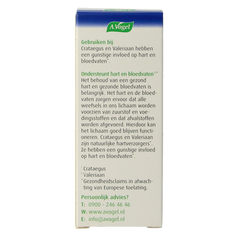 A Vogel Crataegus + valeriaan tabletten 80.00 Tabletten