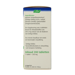 A Vogel Geriaforce doorbloeding 200.00 Tabletten