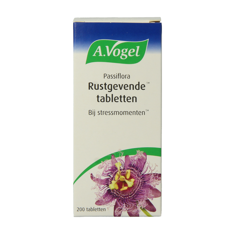 A Vogel Passiflora rustgevende tabletten 200 Tabletten