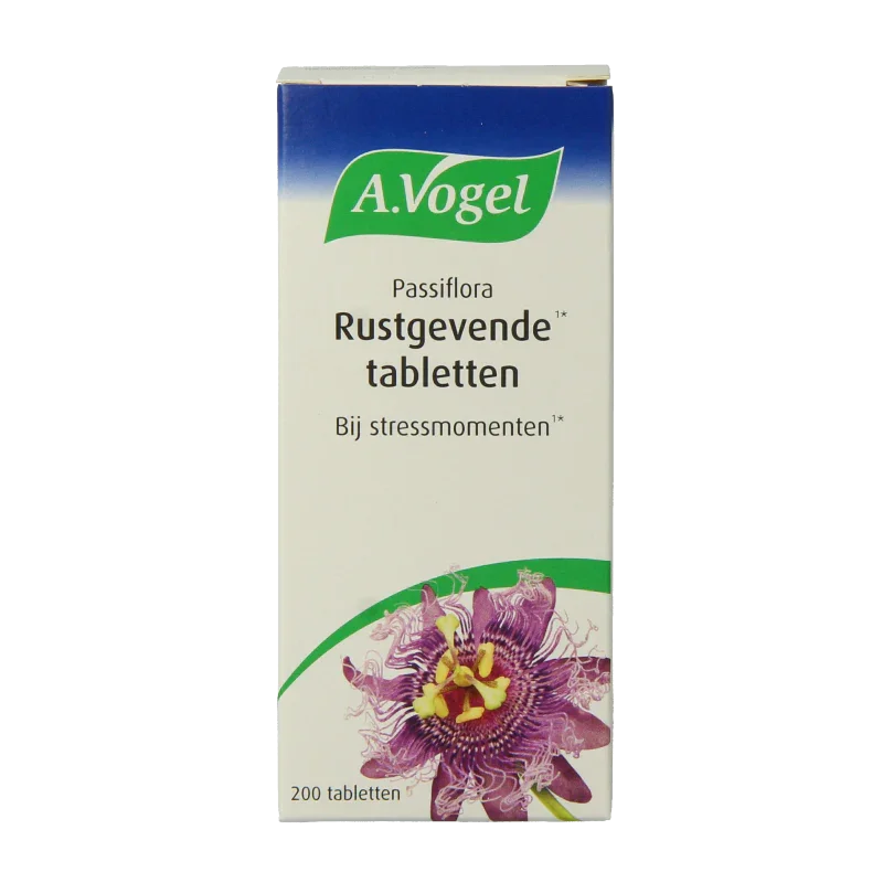 A Vogel Passiflora rustgevende tabletten 200 Tabletten