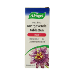 A Vogel Passiflora rustgevende tabletten sterk 30.00 Tabletten