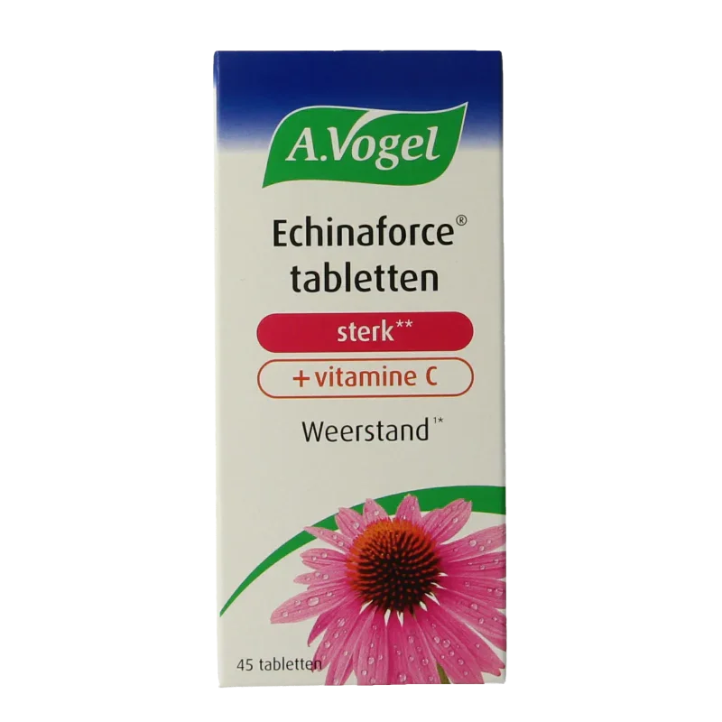 A Vogel Echinaforce sterk + vitamine C 45 Tabletten