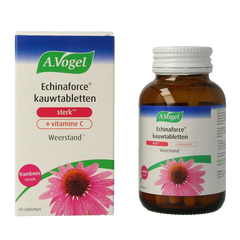 A Vogel Echinaforce kauwtablet sterk + vitamine C 60 Kauwtabletten