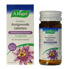 A Vogel Passiflora rustgevende tabl. stemmingswisselingen 30 Tabletten