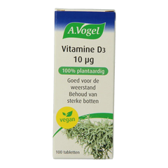 A Vogel Vitamine D3 10ug 100 Tabletten