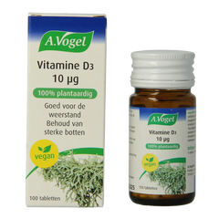 A Vogel Vitamine D3 10ug 100 Tabletten