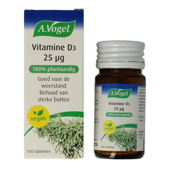 A Vogel Vitamine D3 25ug 100 Tabletten