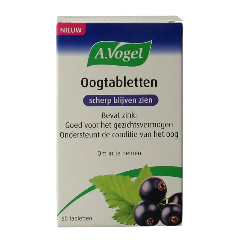 A Vogel Oogtabletten 60 Tabletten