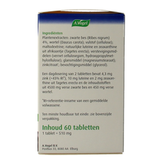A Vogel Oogtabletten 60.00 Tabletten