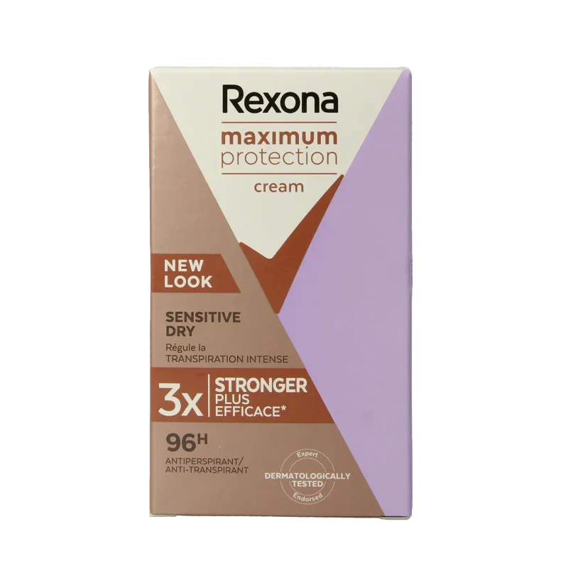 Rexona Deodorant stick women max prot sensitive 45 Milliliter