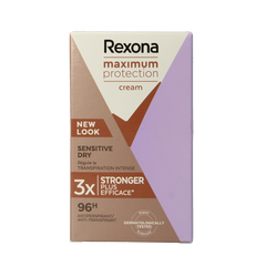Rexona Deodorant stick women max prot sensitive 45.00 Milliliter