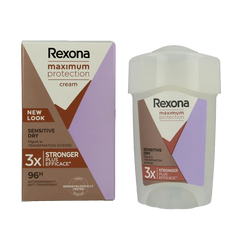 Rexona Deodorant stick women max prot sensitive 45 Milliliter