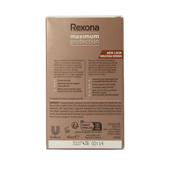 Rexona Deodorant stick women max prot sensitive 45 Milliliter