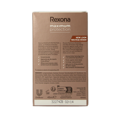 Rexona Deodorant stick women max prot sensitive 45.00 Milliliter