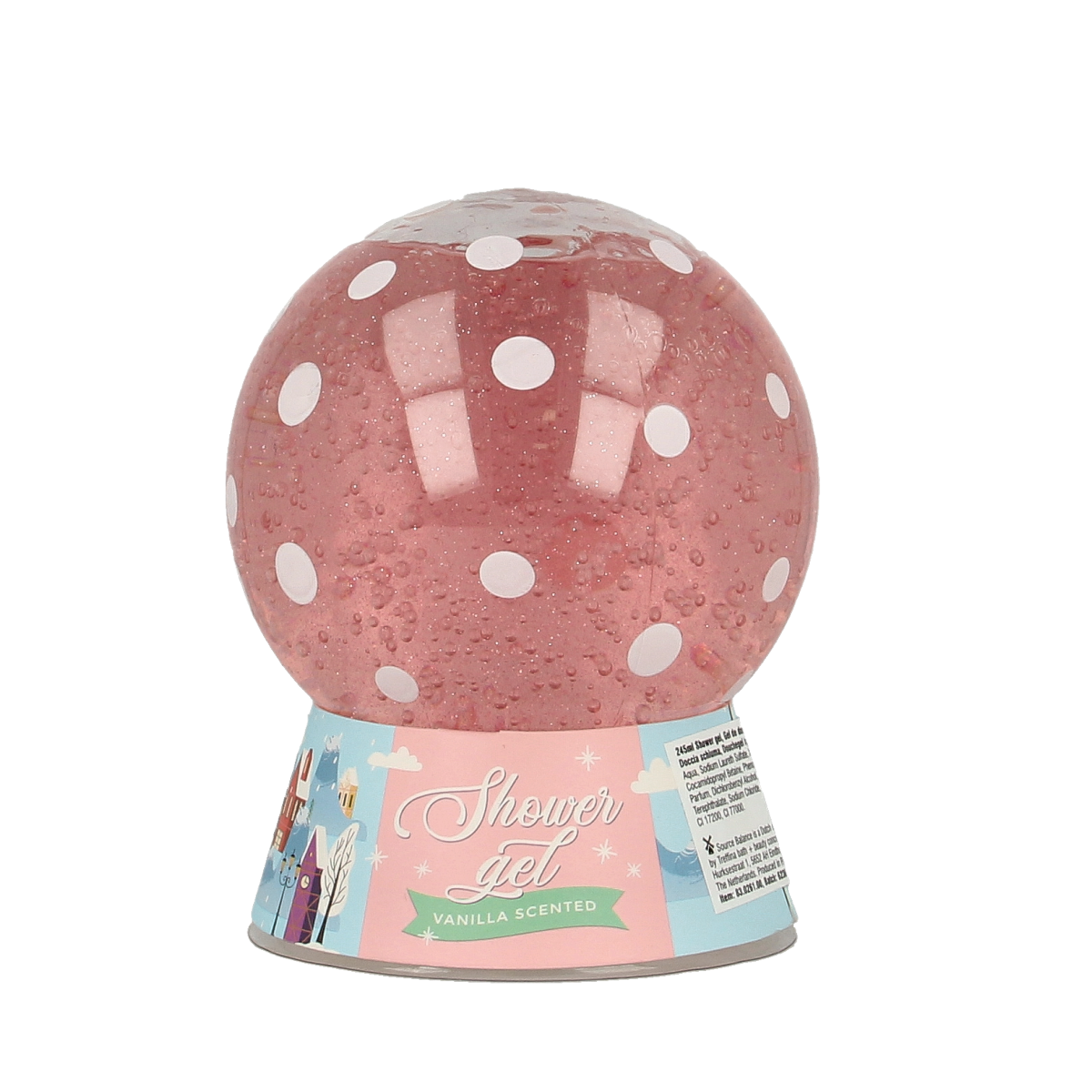 Merkloos Winter days badgeschenkset sneeuwbal 245.00 Milliliter