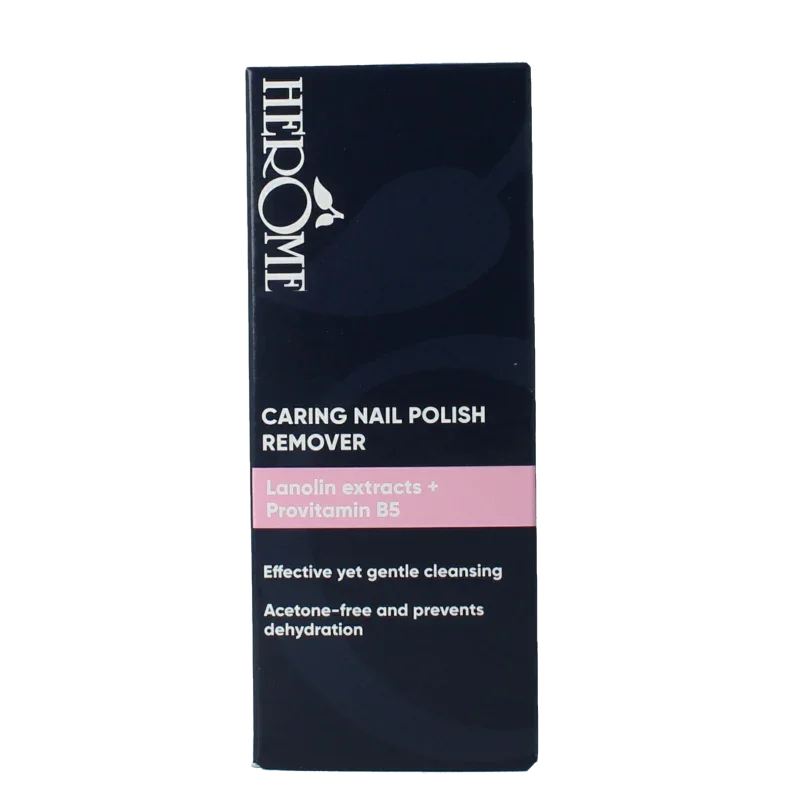 Herome Caring nailpolish remover 120 Milliliter