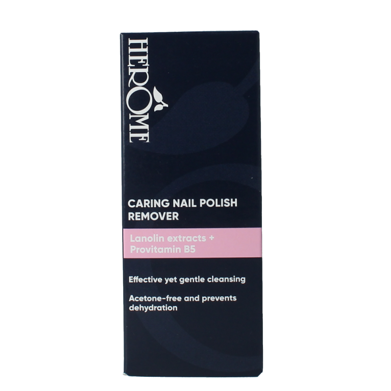 Herome Caring nailpolish remover 120 Milliliter