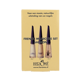 Herome French manicure set salmon 3 x 10ml 1 Stuks