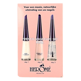 Herome French manicure set pink 3 x 10ml 1 Set