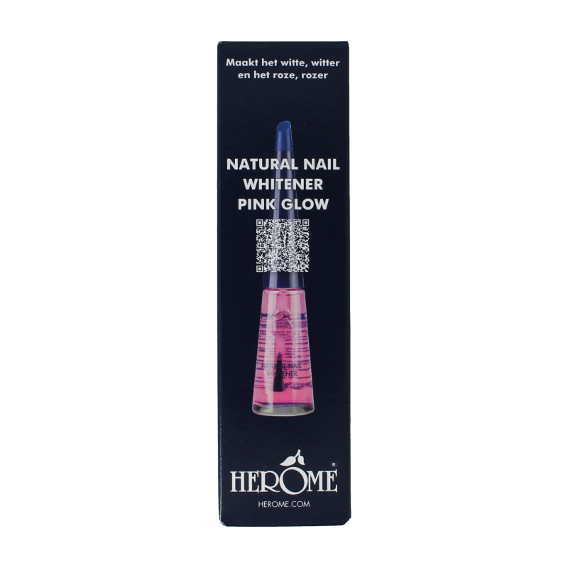 Herome Natural nail whitener pink glow 10 Milliliter